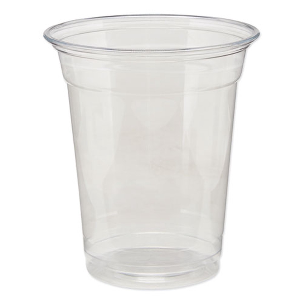 Clear Plastic Pete Cups, Cold, 12oz, 25/sleeve, 20 Sleeves/carton