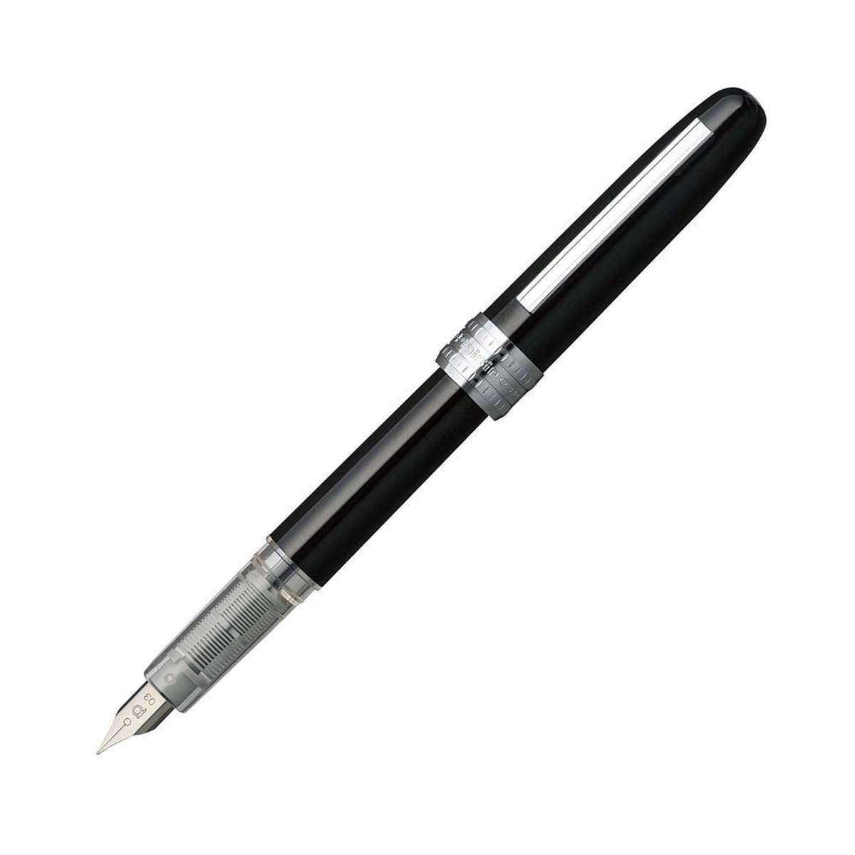 Platinum Fountain Pen - Plaisir - Black | Medium
