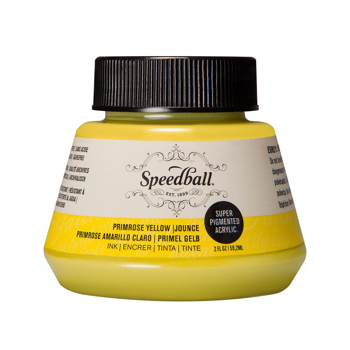 Speedball Super Pigmented Acrylic Ink 60ml - Primrose Yellow
