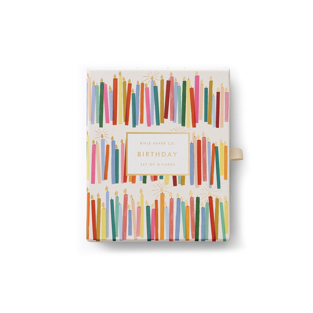 Birthday Candles Keepsake Card Box