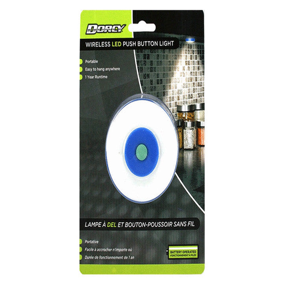 DORCY D1067 LED PUSH LIGHT