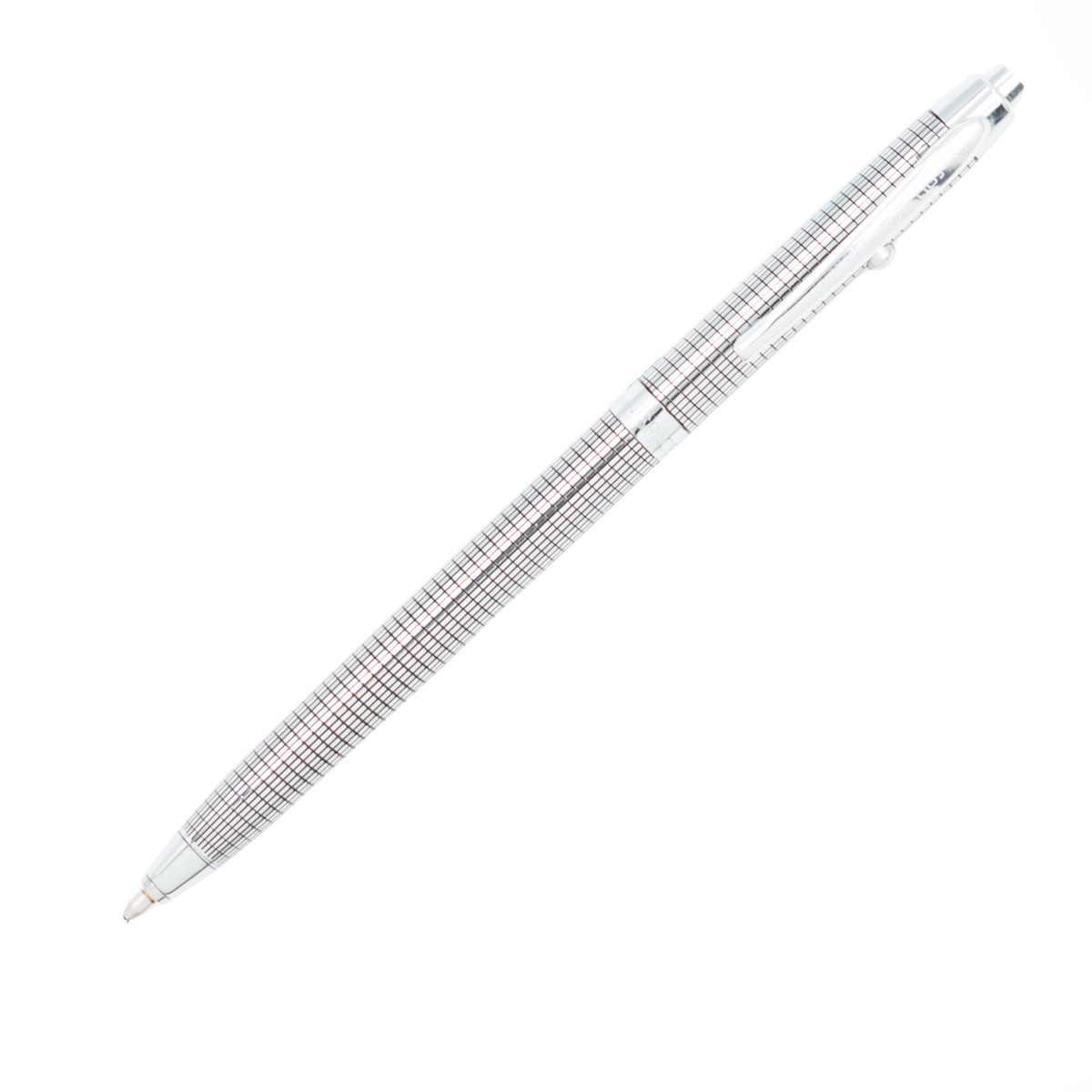 Fisher Shuttle Space Pen - Black Grid Design