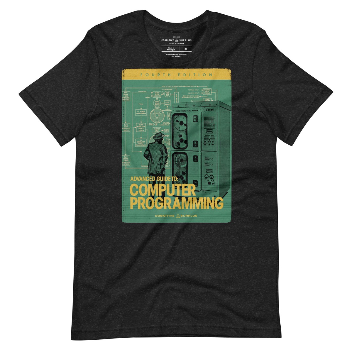 Advanced Computer Programming Graphic Tee - Black Heather | 2XL