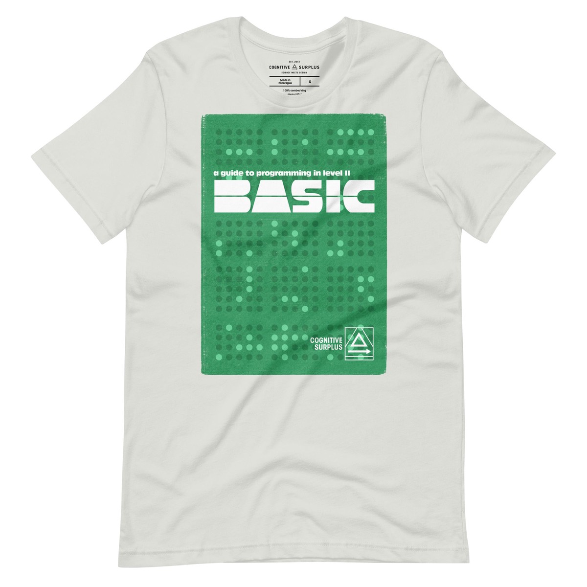 BASIC Programming Graphic Tee - Silver | XL