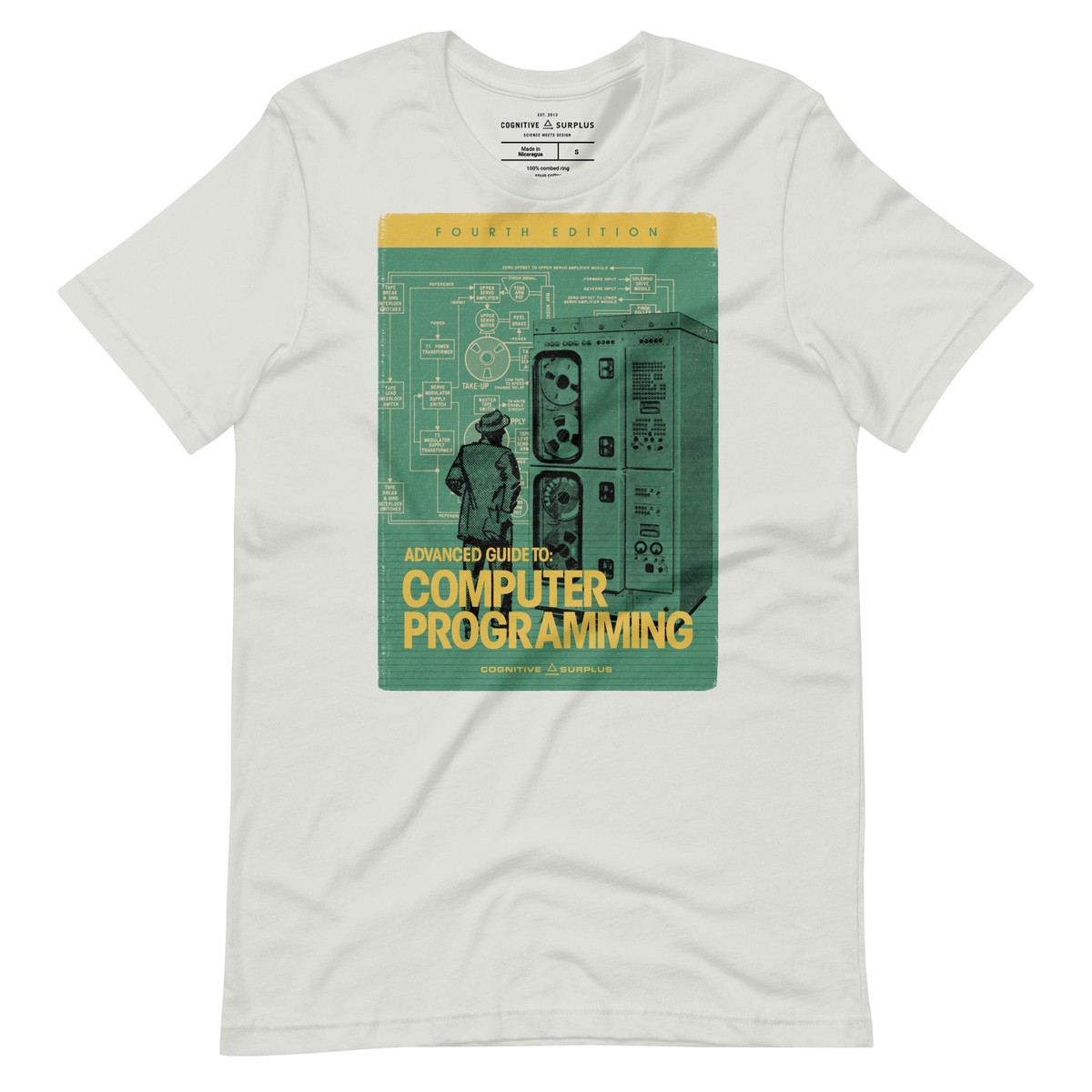 Advanced Computer Programming Graphic Tee - Silver | M