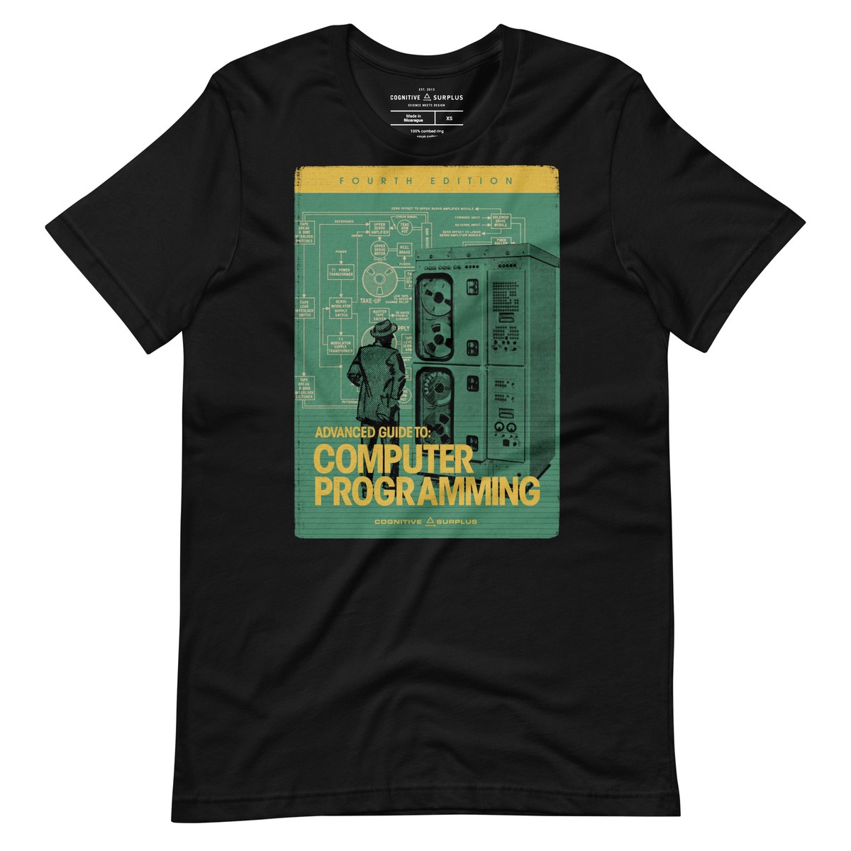 Advanced Computer Programming Graphic Tee - Black | S