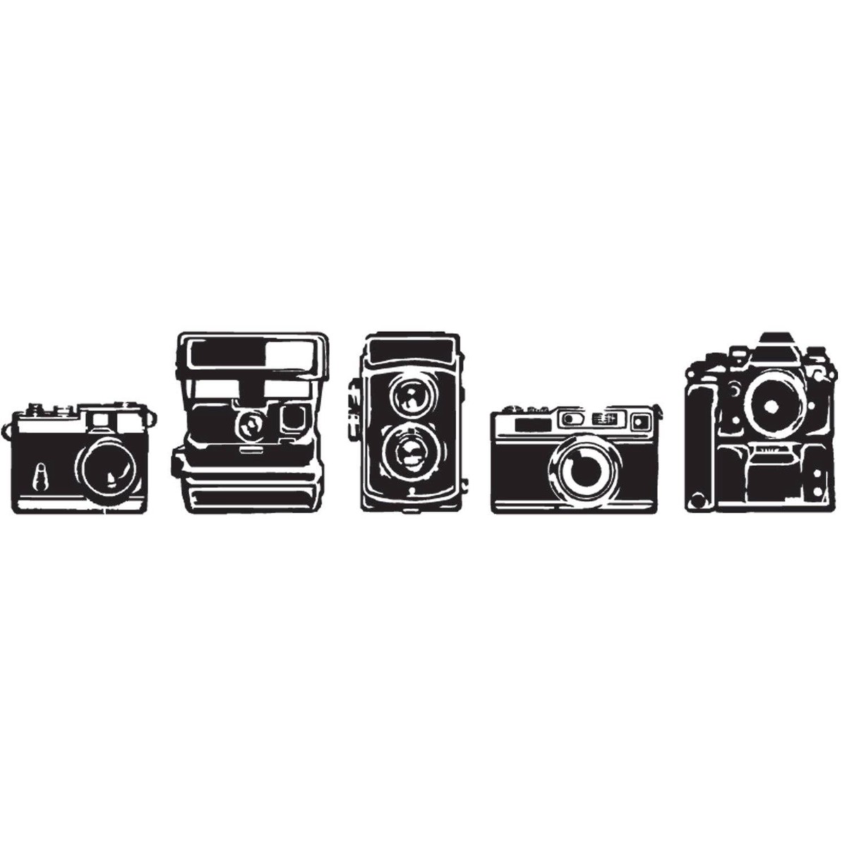 PLUS Mini Deco Rollers - Cameras